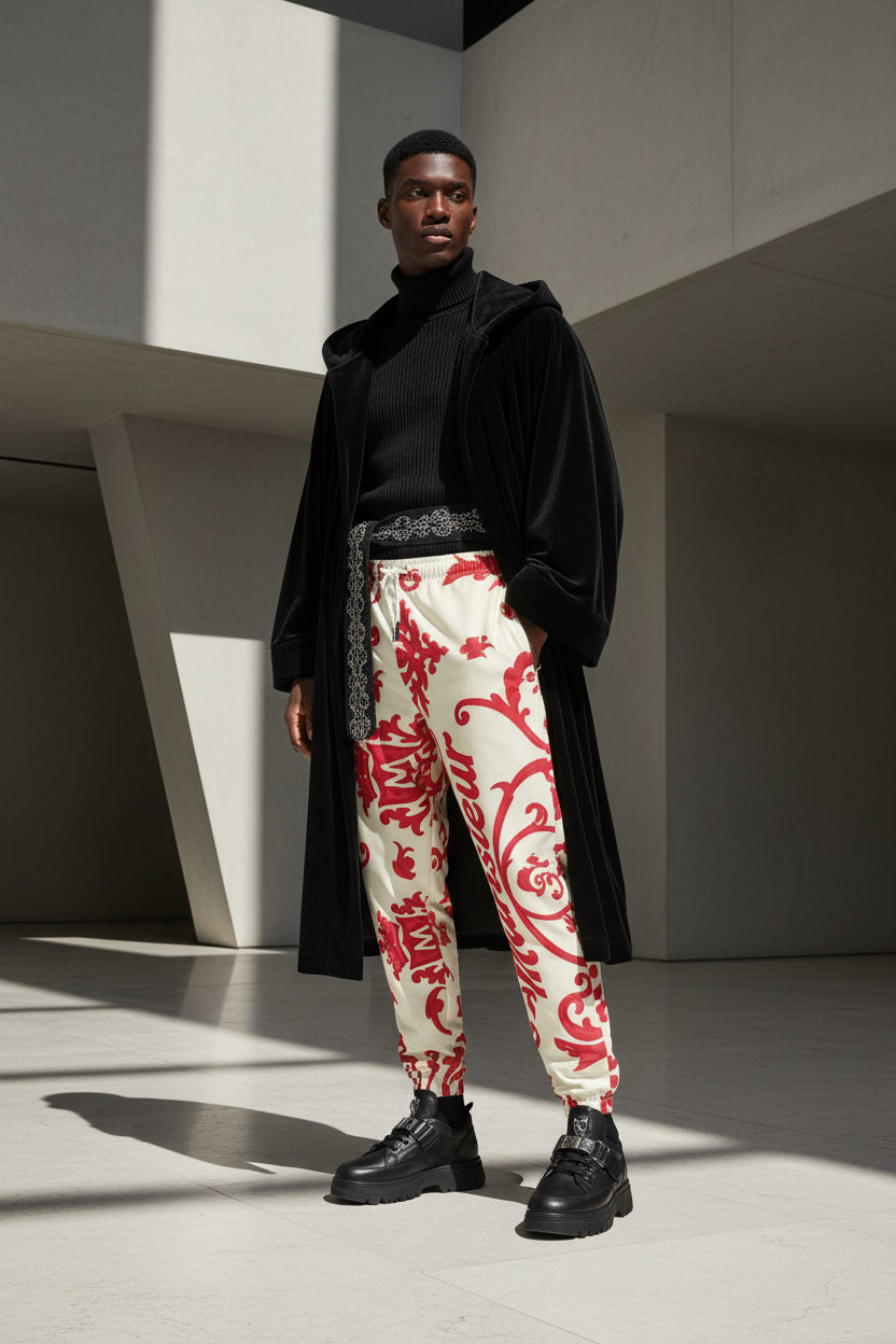 Men's Casual - All-Over Print Joggers for Men