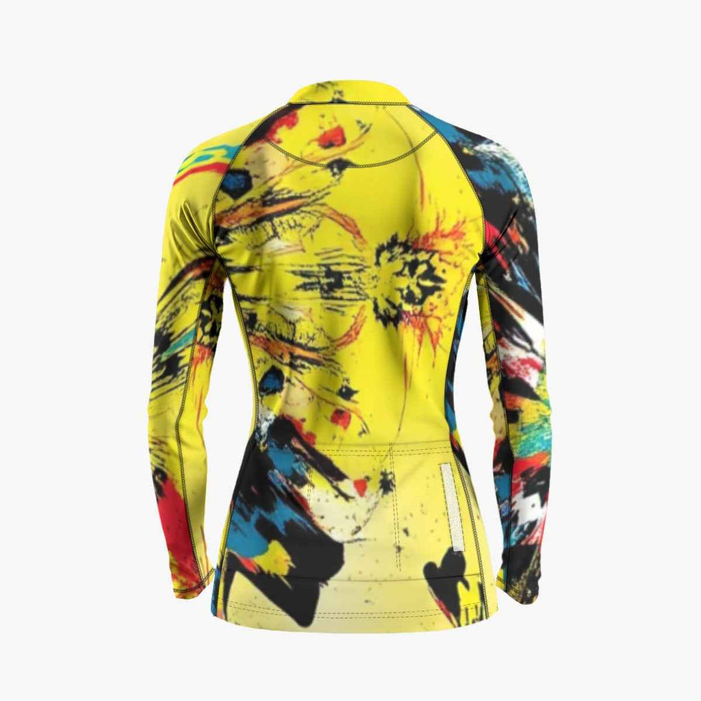 MUNSIEUR All-Over Print Raglan Women's Cycling Jacket