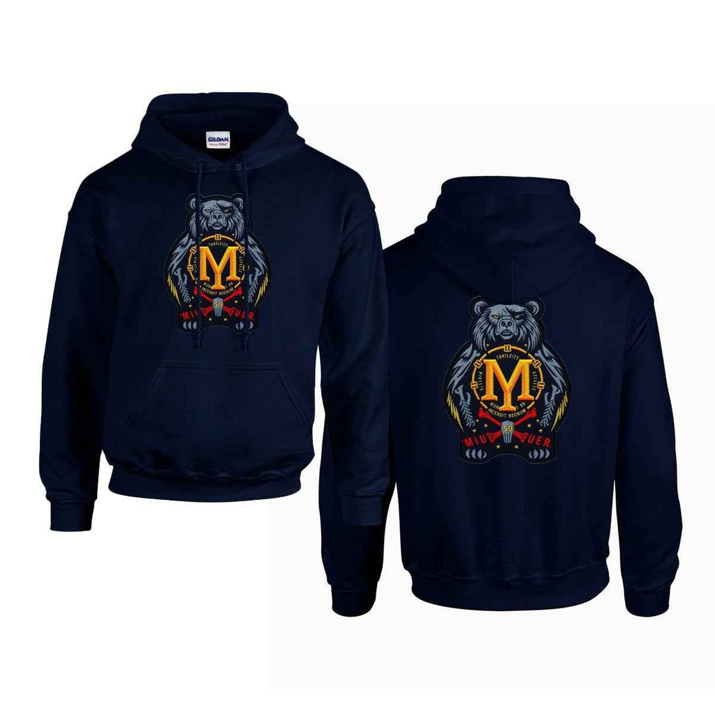 Men's Hoodie - Gildan 18500 Double DTF Print