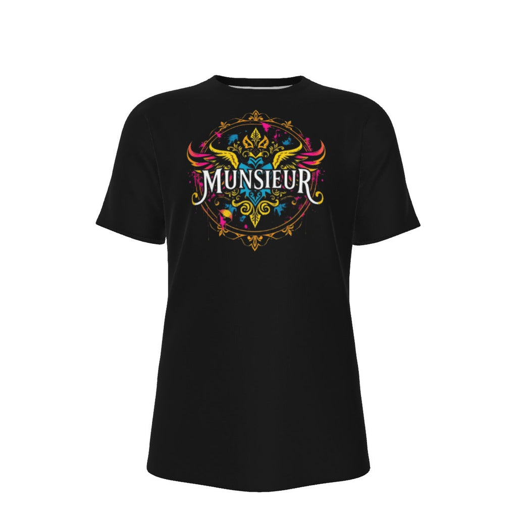 Women's Munsieur Graphic Print T-shirt Breathable lightweight Cotton Plus Sizes