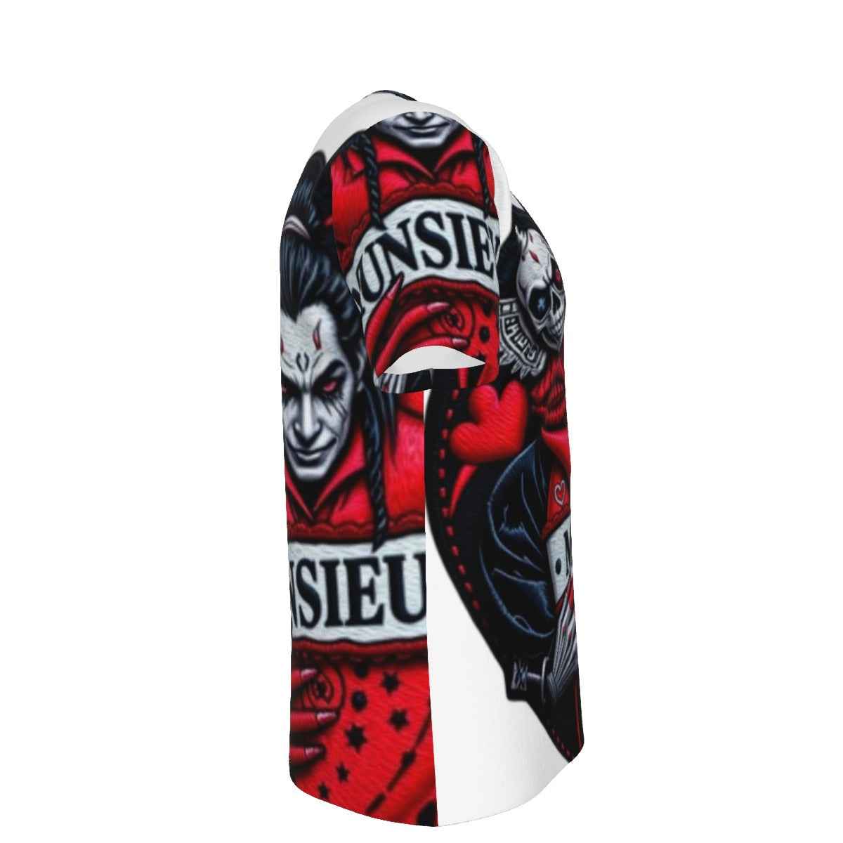 MUNSIEUR All-Over Print Men's Tee Valentine's Day Collection New Arrivals