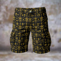 Munsieur Men's Cargo Shorts - Durable Denim-Like Fabric, Relaxed Fit