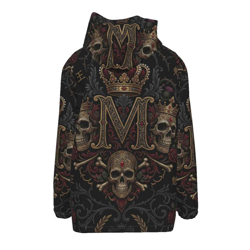 All-Over Print Men's Windbreaker Zipper MUNSIEUR Coat