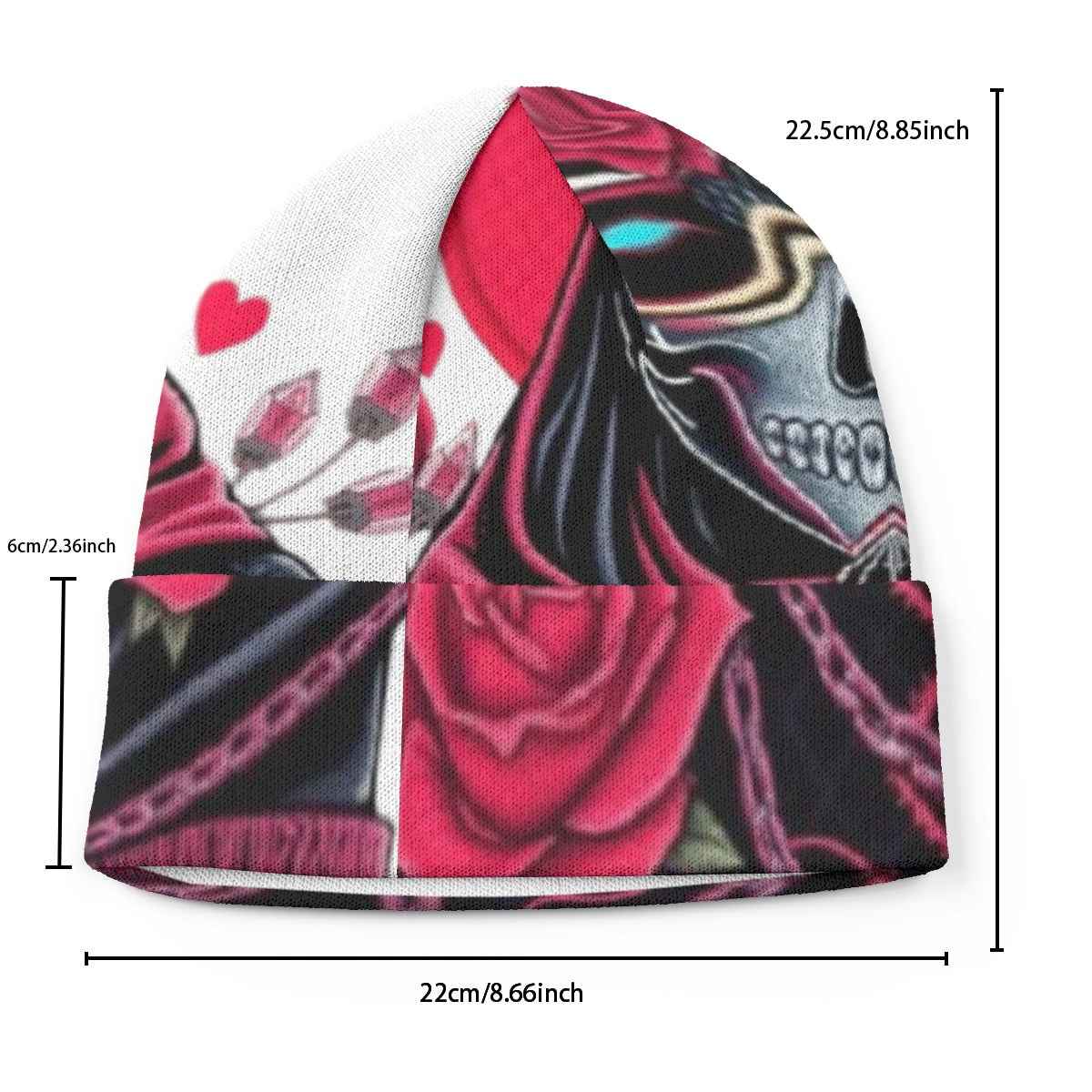 MUNSIEUR All-Over Print Knitted Hat