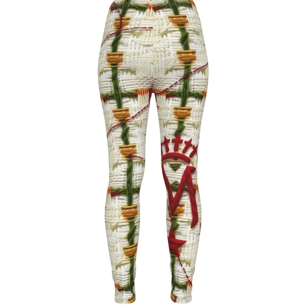 New Arrivals MUNSIEUR All-Over Print Women's Ripped Leggings