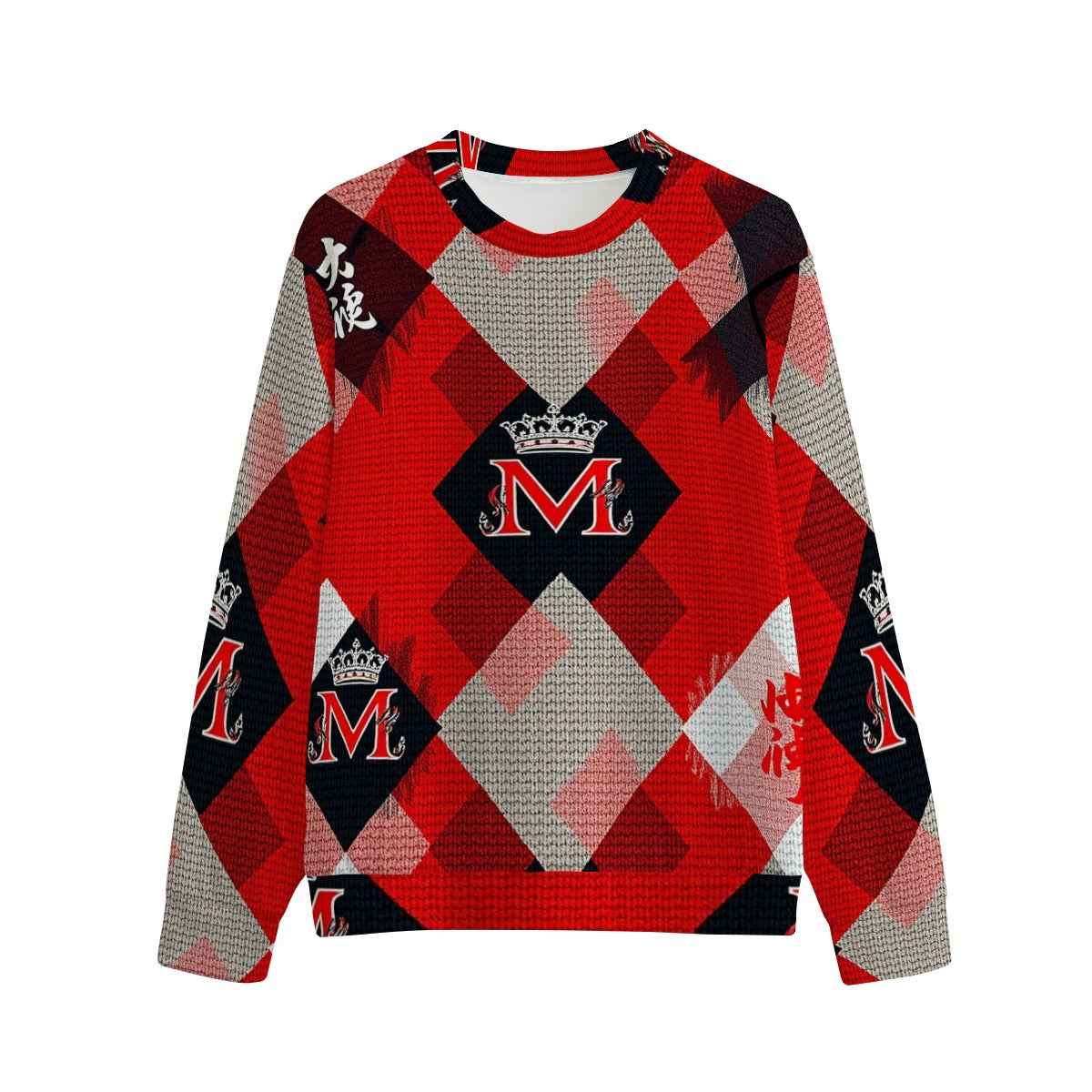 Men's Heavy Cotton Hoodie - All-Over Print Pullover for Men