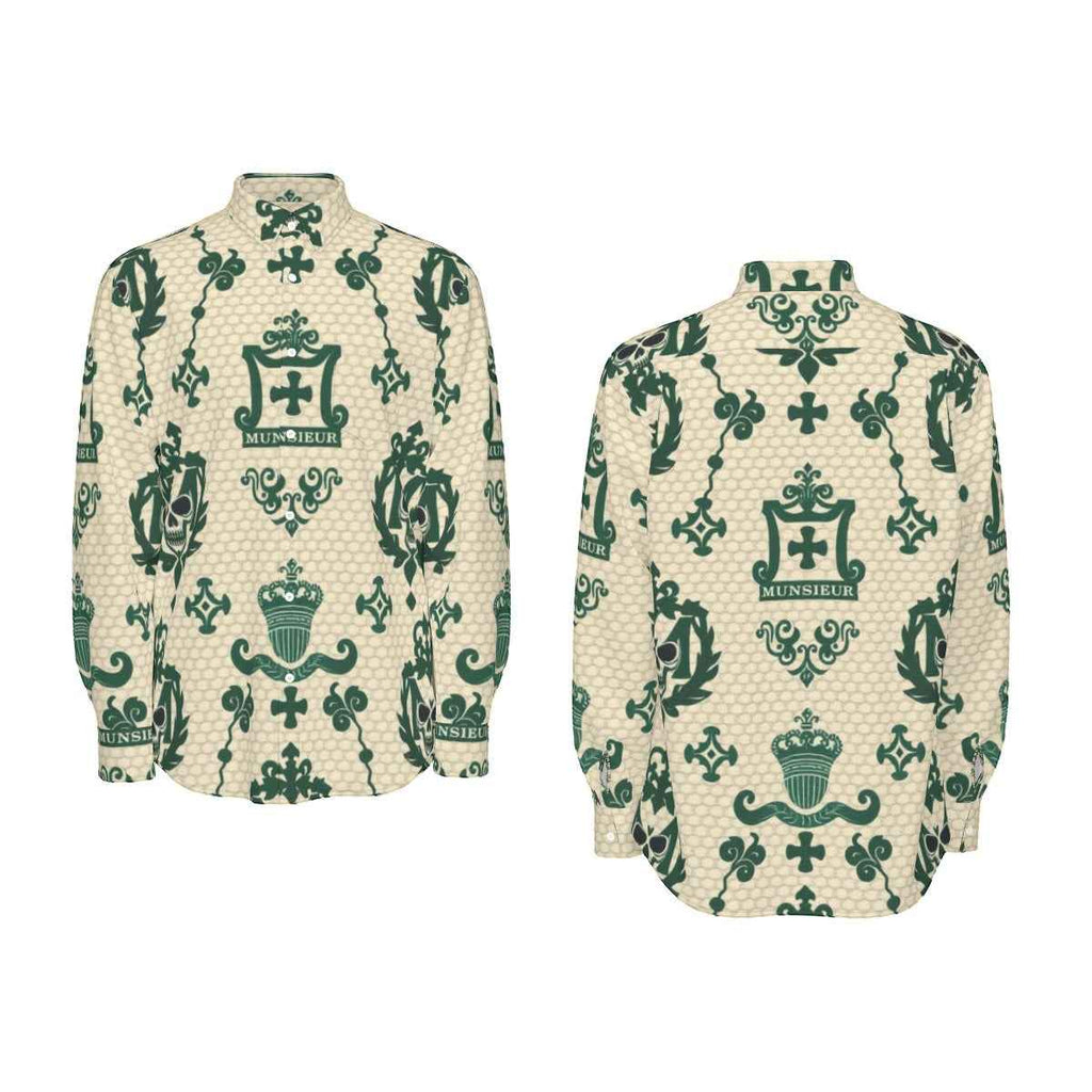 MUNSIEUR All-Over Print Men's Long Sleeve Tee