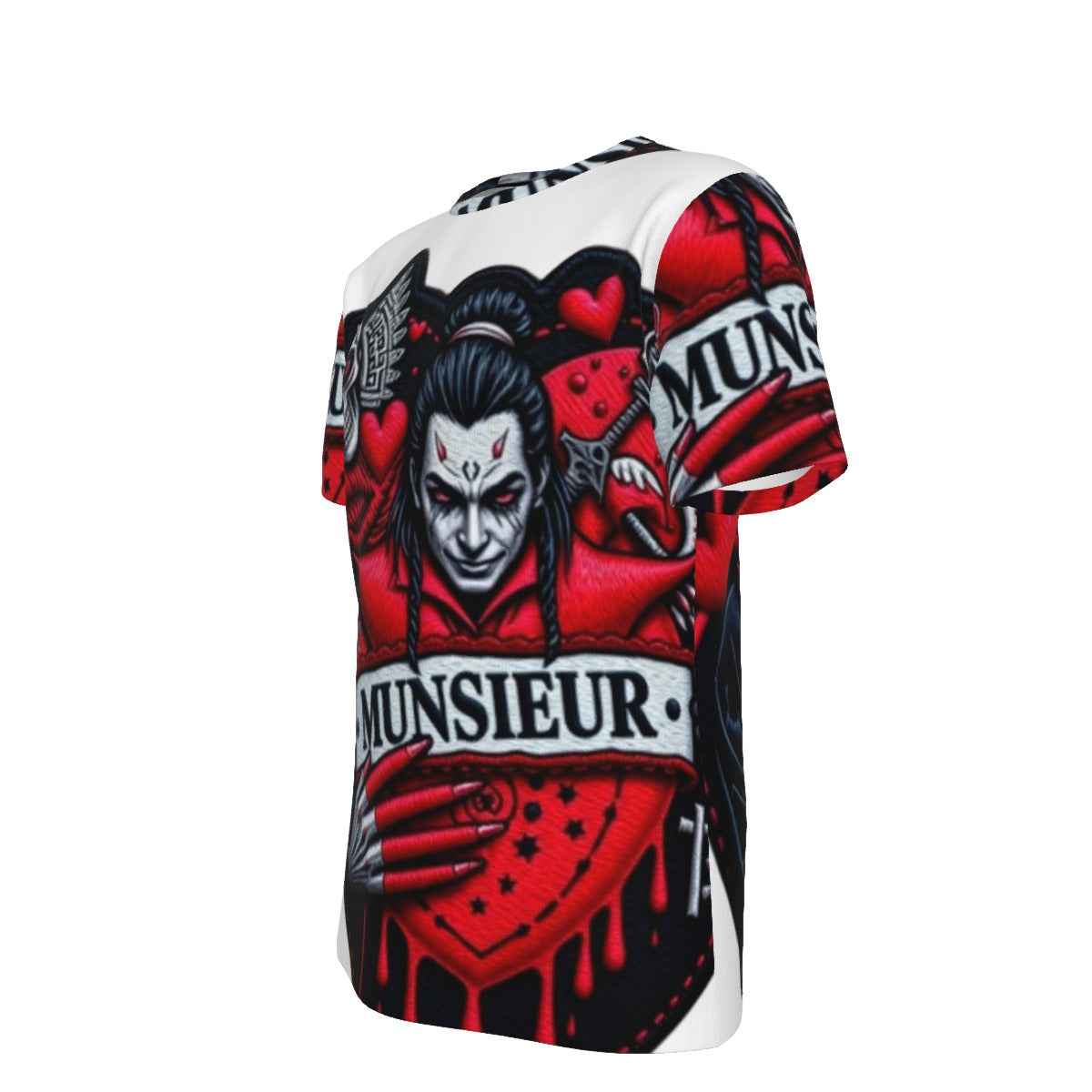 MUNSIEUR All-Over Print Men's Tee Valentine's Day Collection New Arrivals