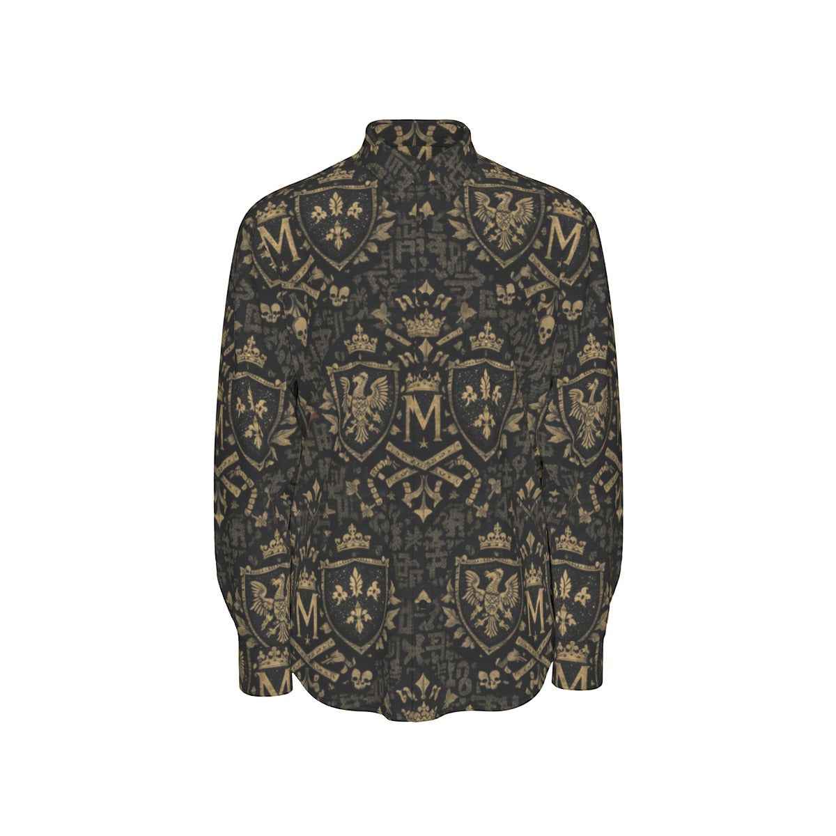 MUNSIEUR All-Over Print Men's Long Sleeve Tee