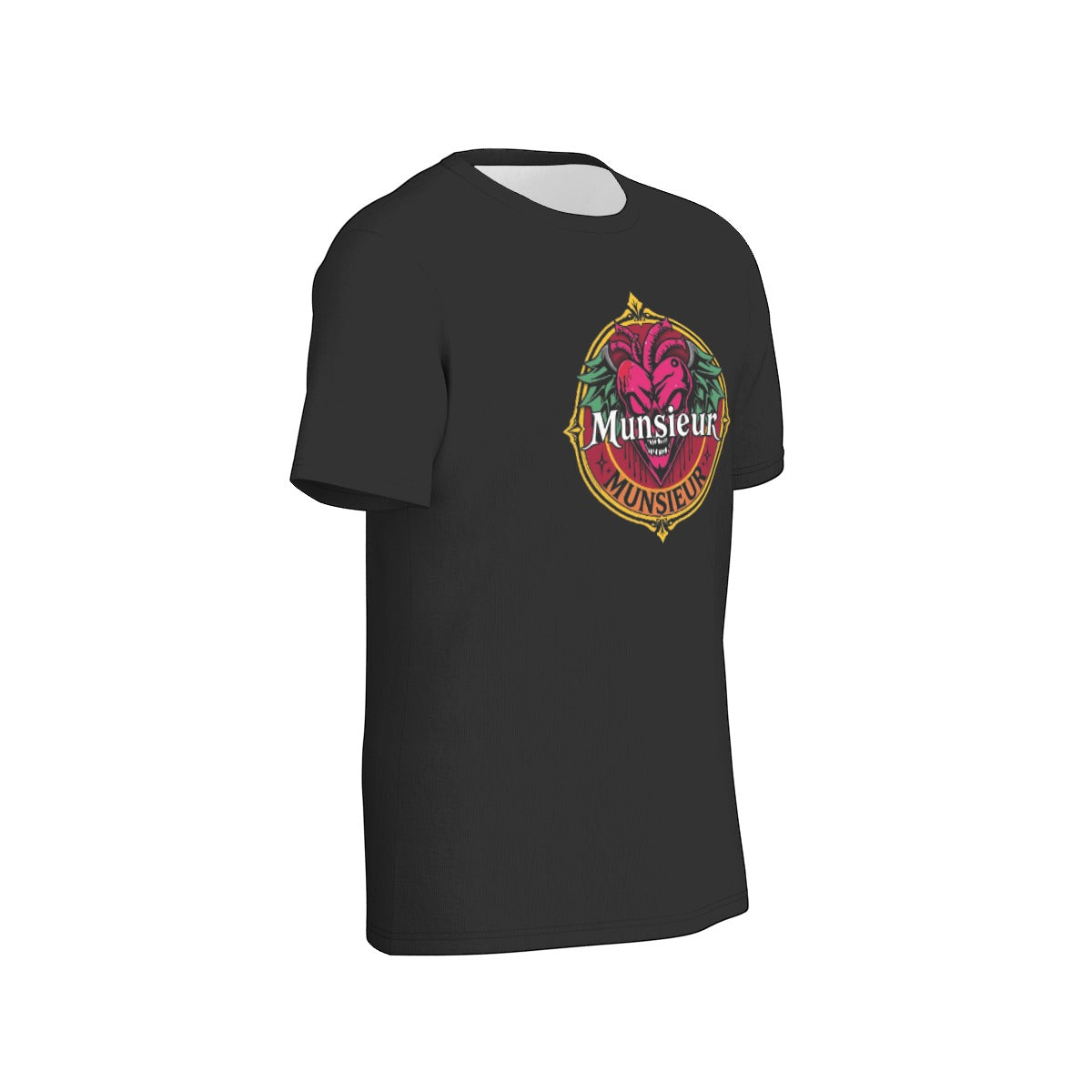 Men's Munsieur Graphic Tee "Hard Rock" Lightweight Comfortable Cotton