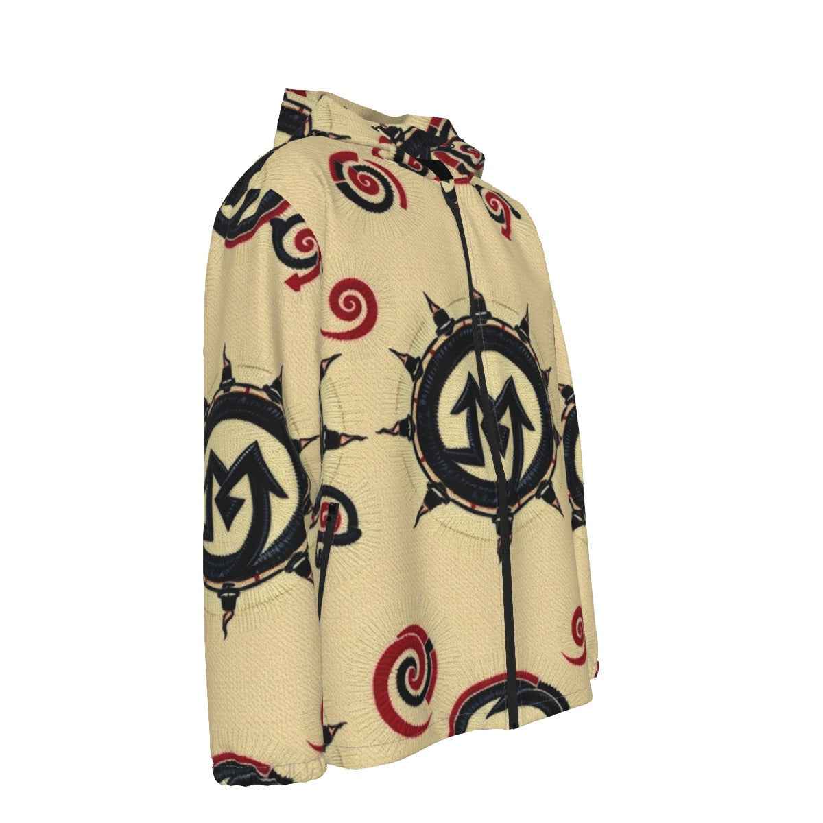 MUNSIEUR All-Over Print Men's Coat