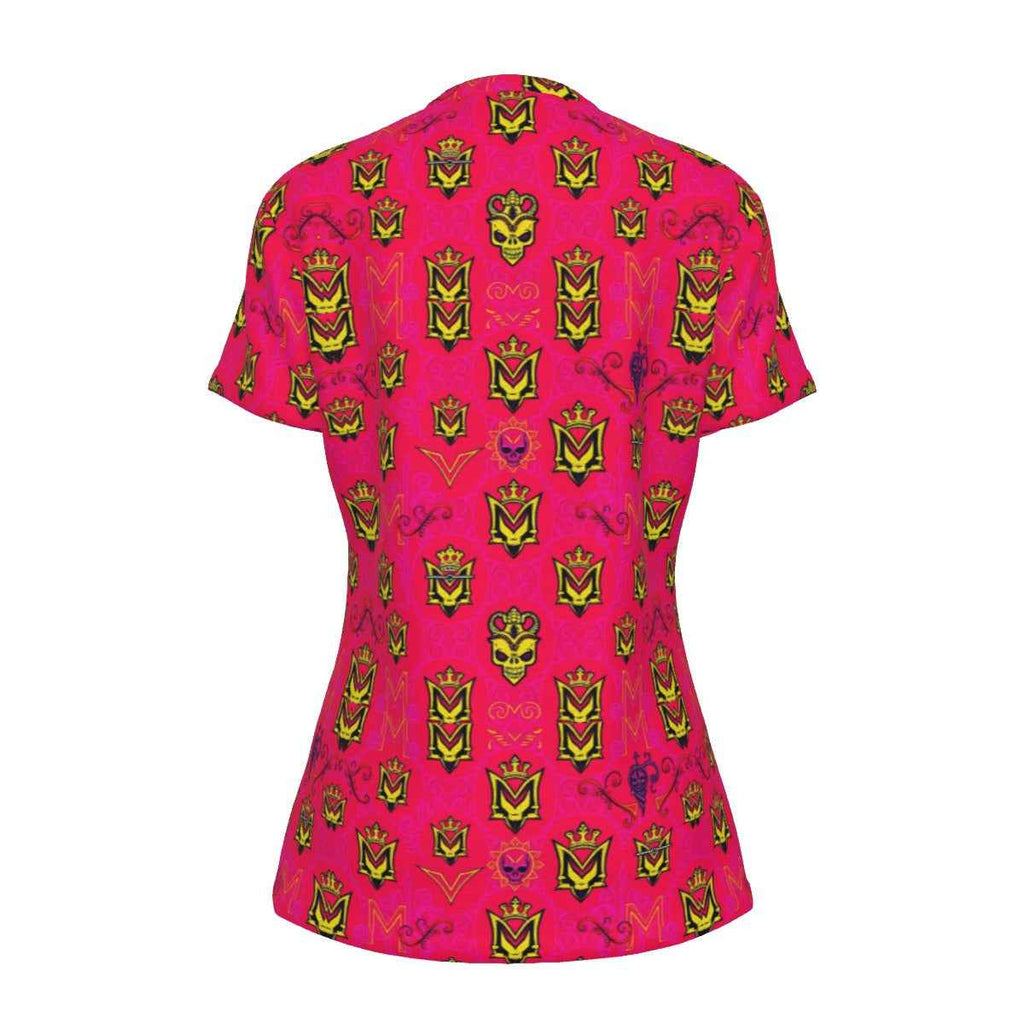 MUNSIEUR All-Over Print Women's Round Neck T-Shirt New Arrivals