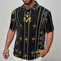 MUNSIEUR All-Over Print Men's Polo Tee