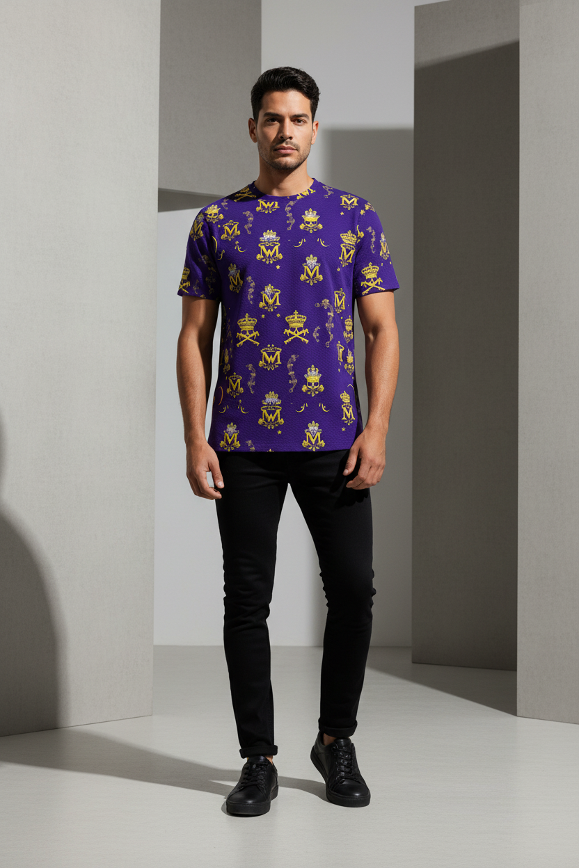MUNSIEUR All-Over Print Men's Tee