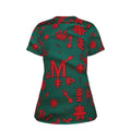 MUNSIEUR All-Over Print Women's Round Neck T-Shirt