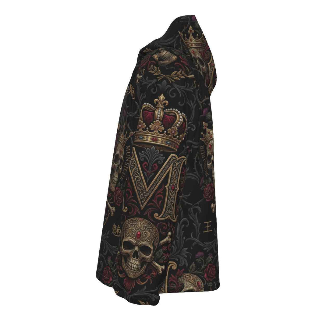 All-Over Print Men's Windbreaker Zipper MUNSIEUR Coat