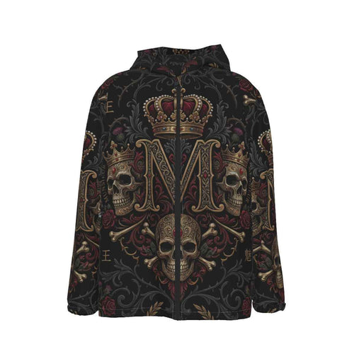 All-Over Print Men's Windbreaker Zipper MUNSIEUR Coat