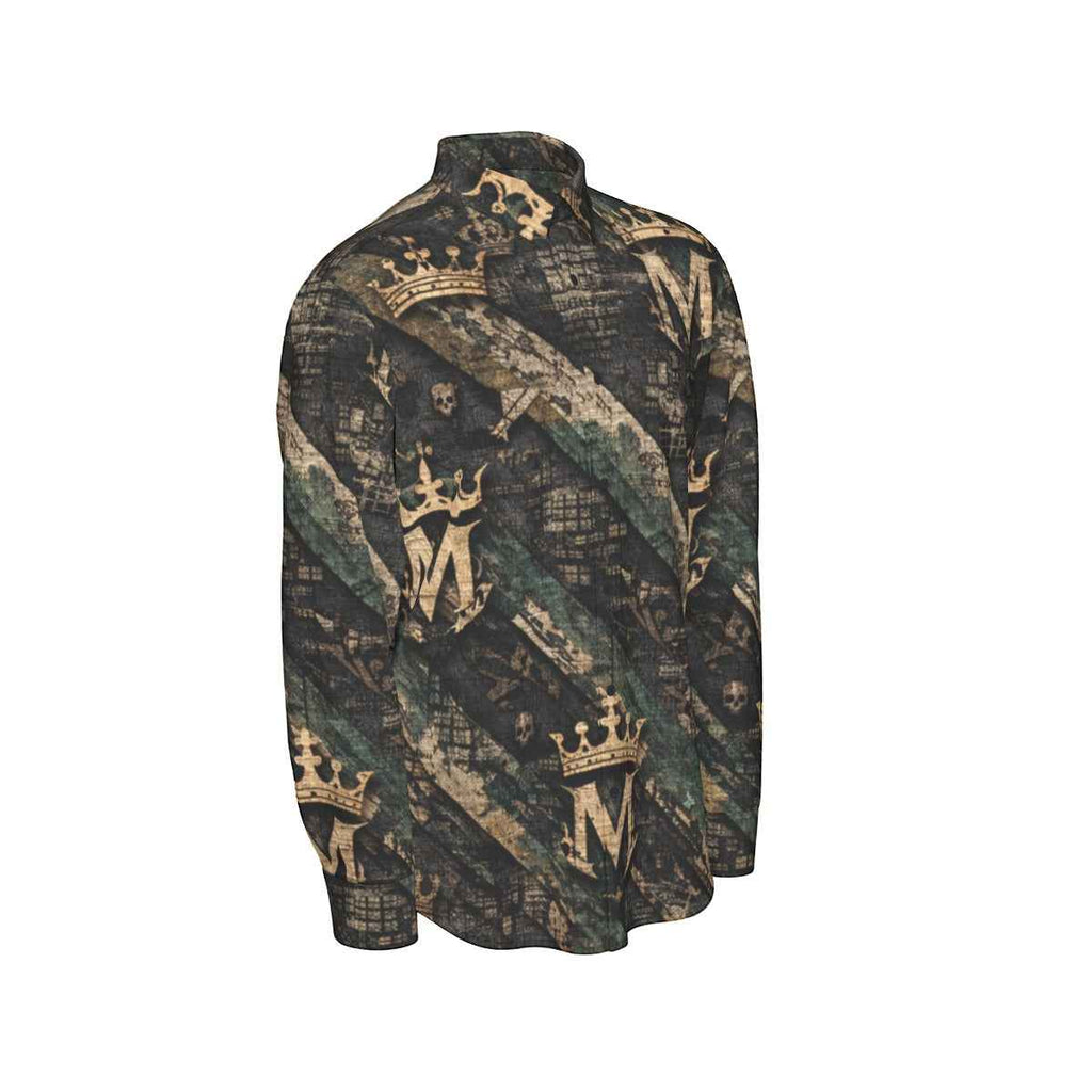 MUNSIEUR All-Over Print Men's Long Sleeve Tee
