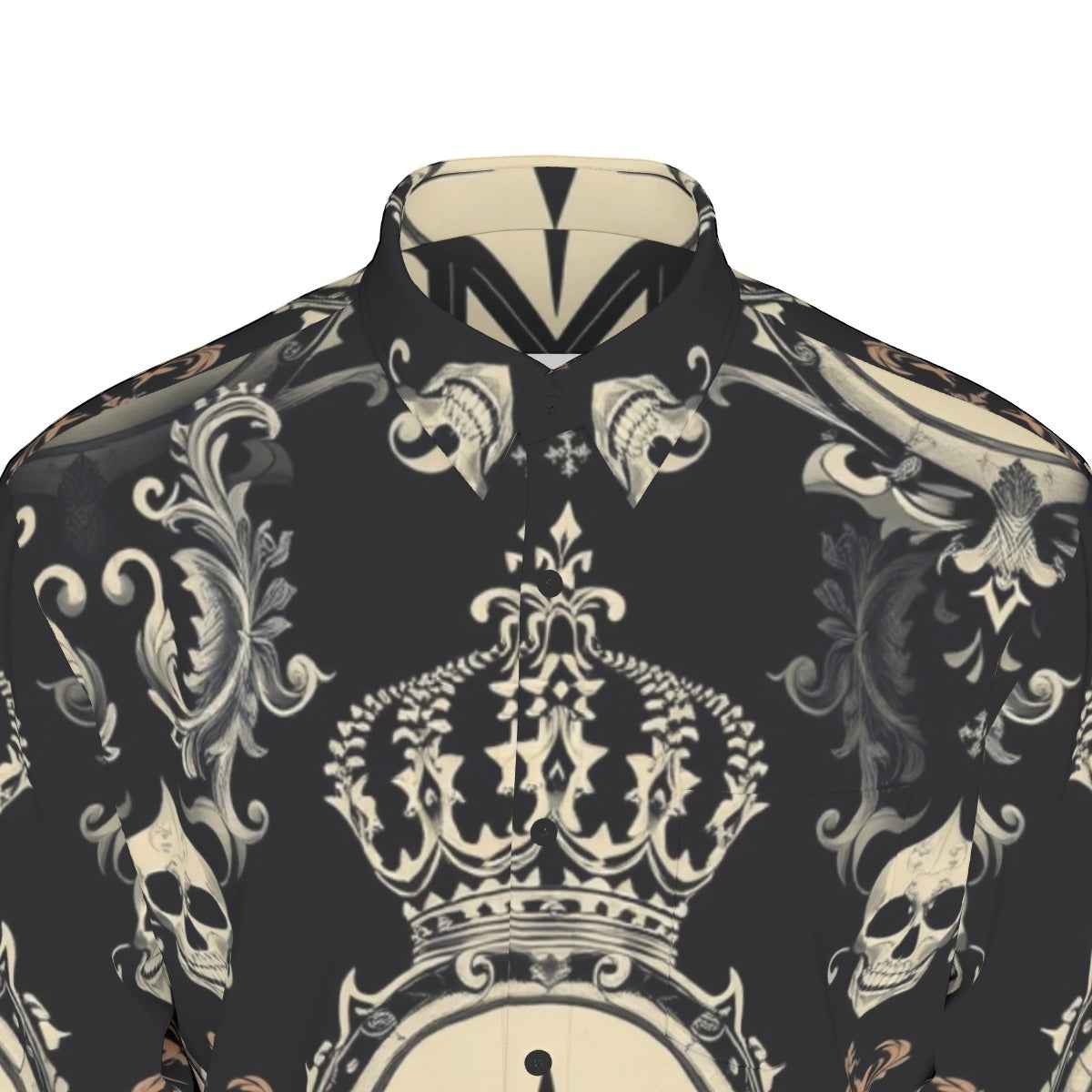 MUNSIEUR All-Over Print Men's Long Sleeve Tee