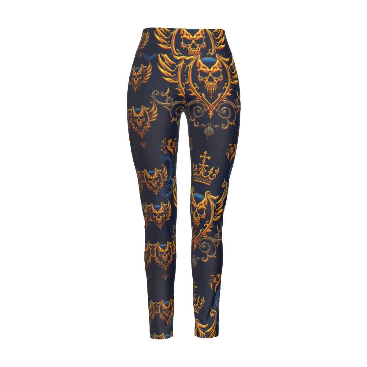 MUNSIEUR All-Over Print Women's High Waist Leggings | Side Stitch Closure
