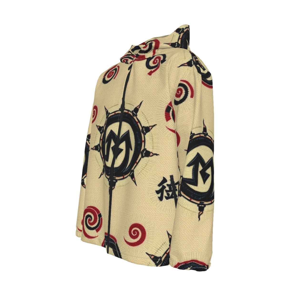 MUNSIEUR All-Over Print Men's Coat