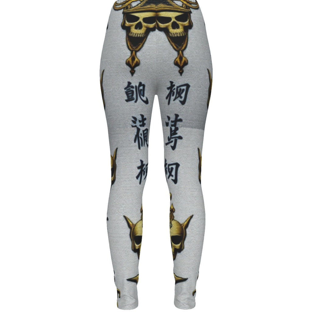MUNSIEUR All-Over Print Women's Ripped Leggings