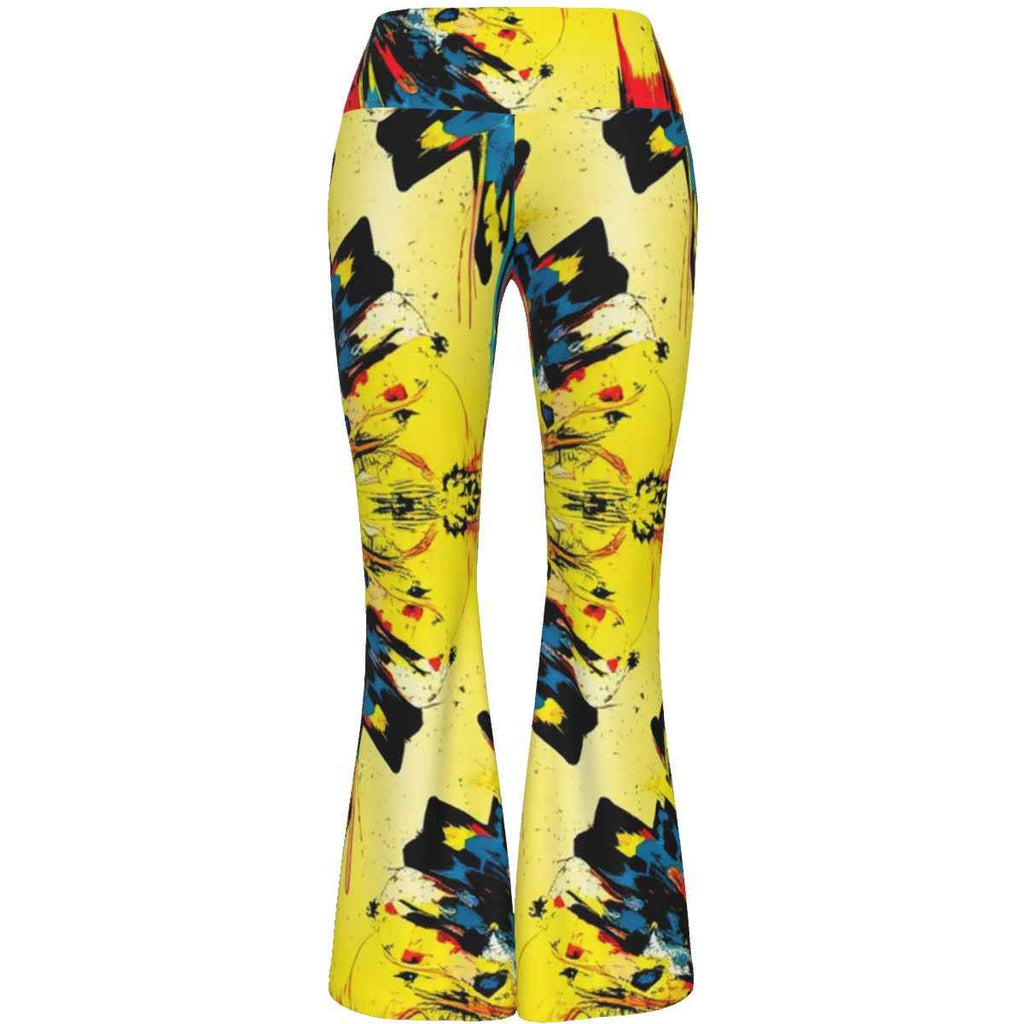 MUNSIEUR All-over print Women's Flare Jeans