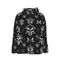 All-Over Print Men's Windbreaker Coat w Zipper