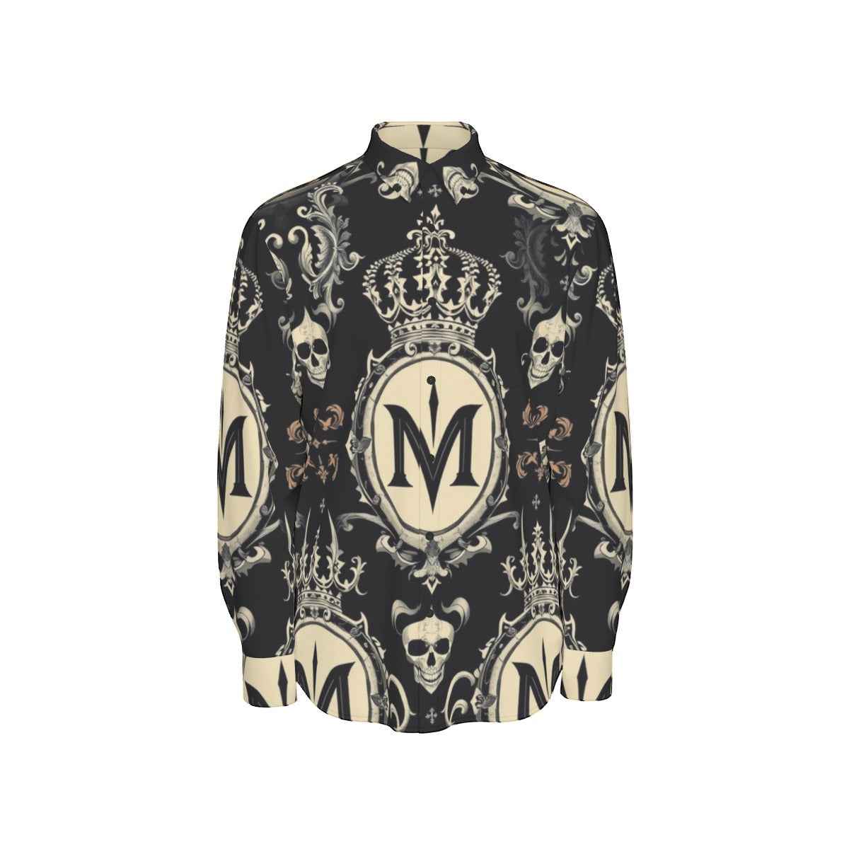 MUNSIEUR All-Over Print Men's Long Sleeve Tee