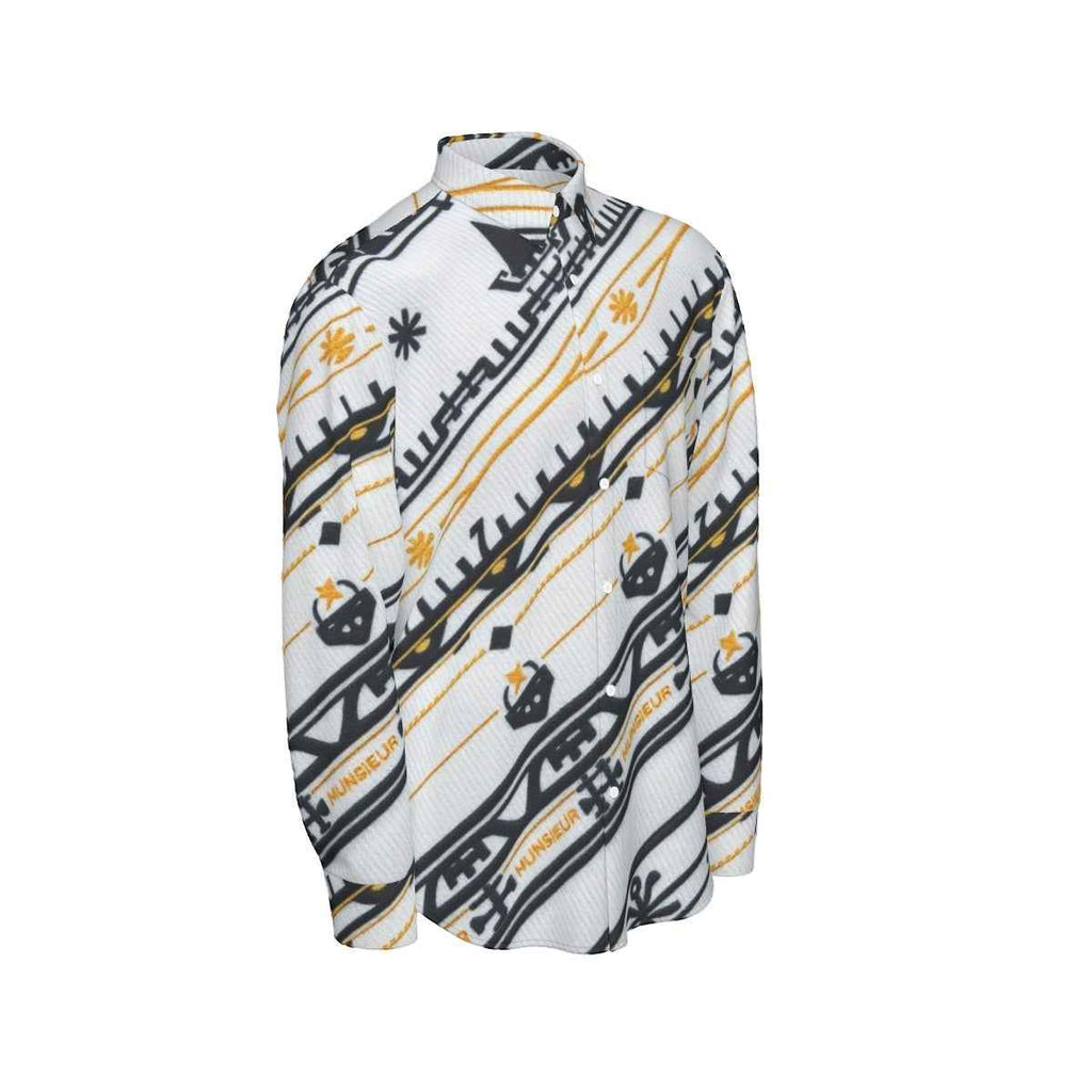 MUNSIEUR All-Over Print Men's Long Sleeve Tee