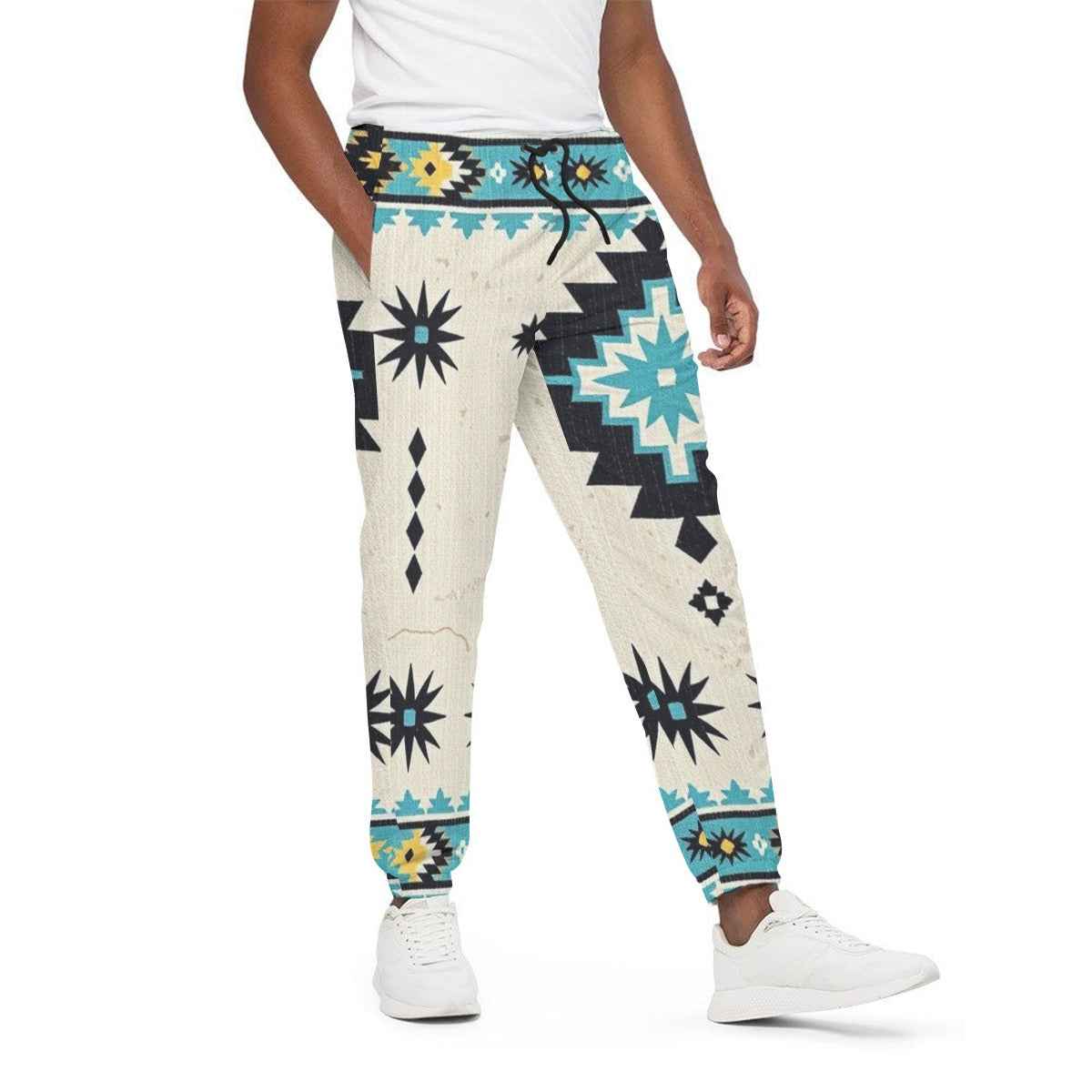 Men's Tribal Print Joggers - All-Over Print for Men