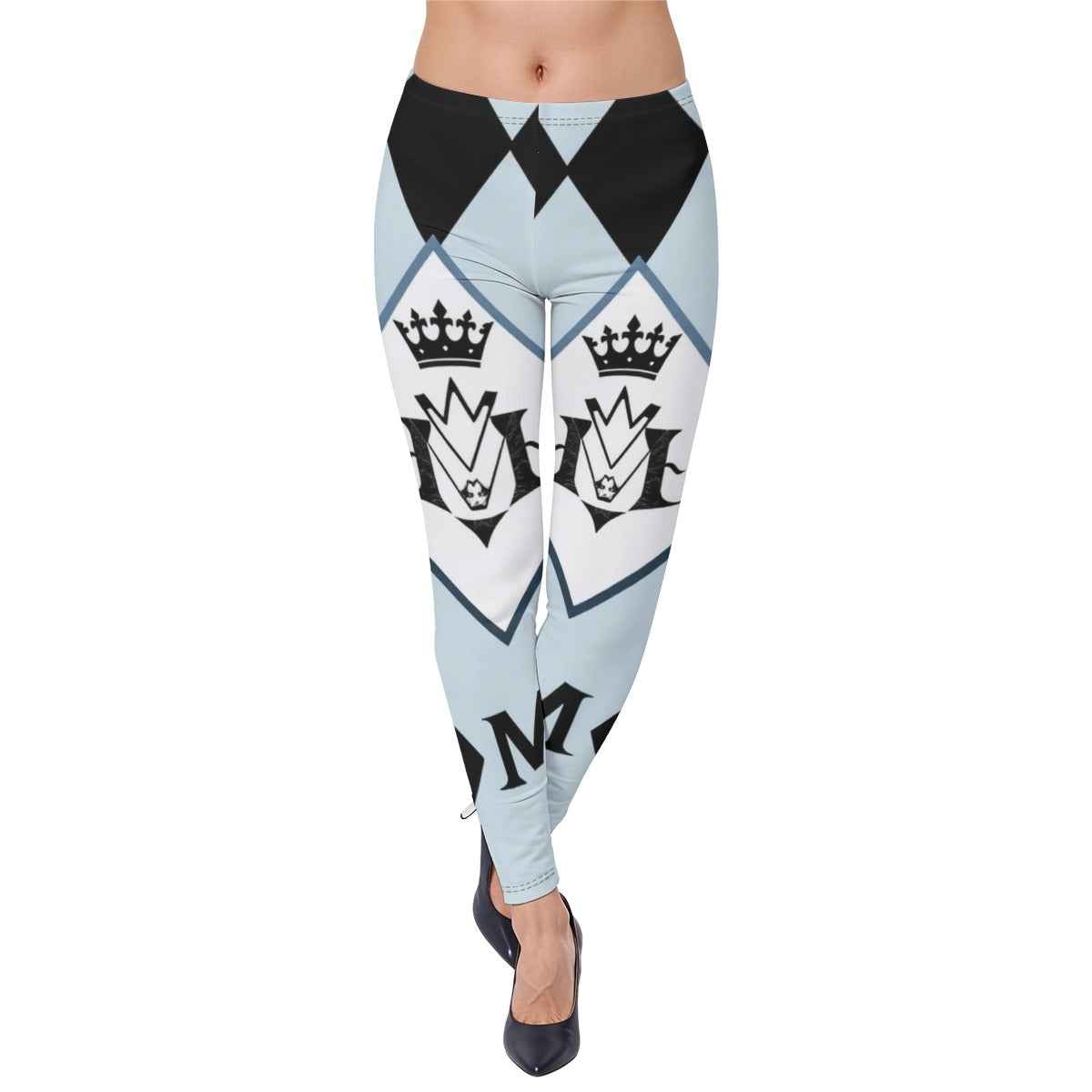 MUNSIEUR All-Over Print Women's High-Stretch Leggings