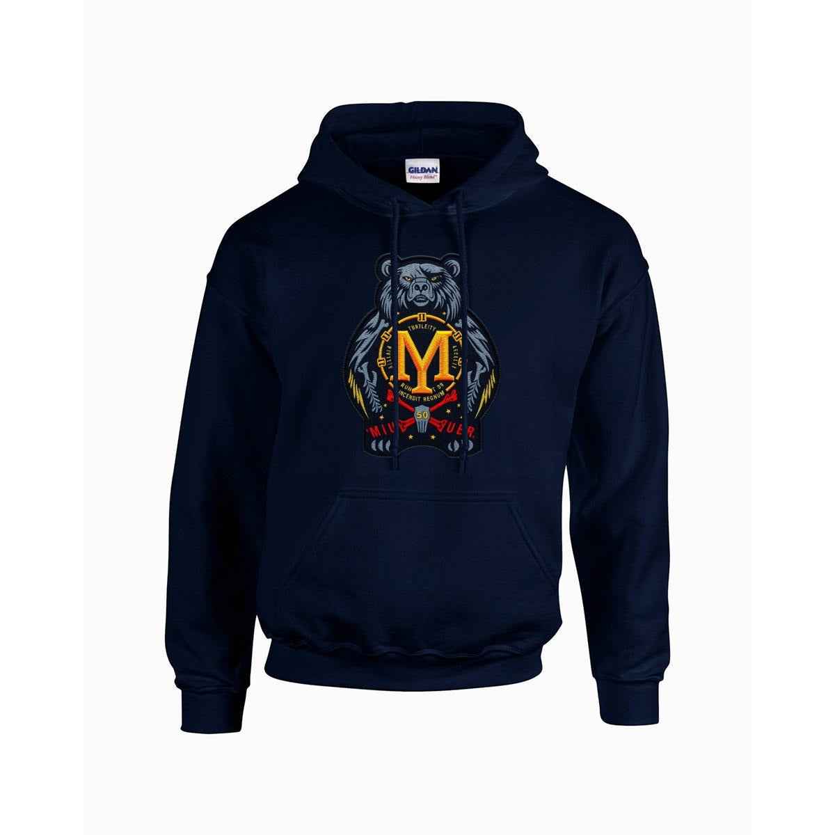 Men's Hoodie - Gildan 18500 Double DTF Print