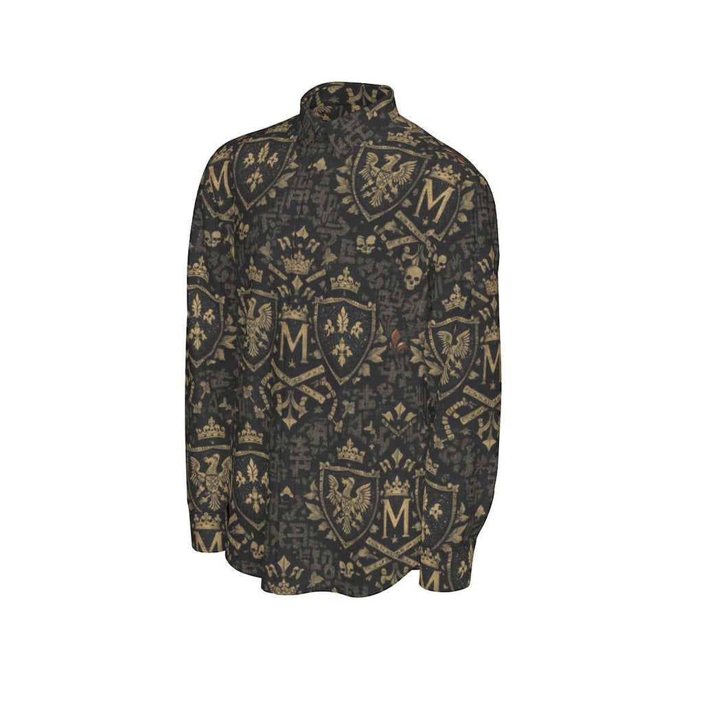 MUNSIEUR All-Over Print Men's Long Sleeve Tee