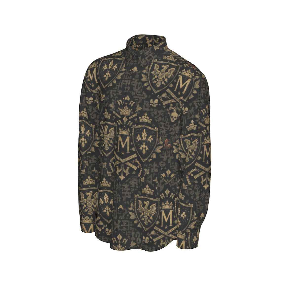 MUNSIEUR All-Over Print Men's Long Sleeve Tee