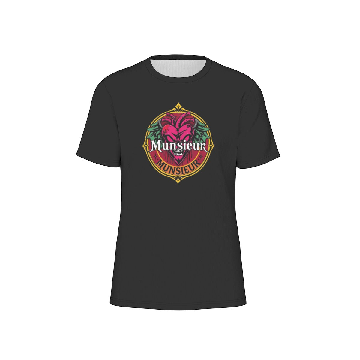 Men's Munsieur Graphic Tee "Hard Rock" Lightweight Comfortable Cotton
