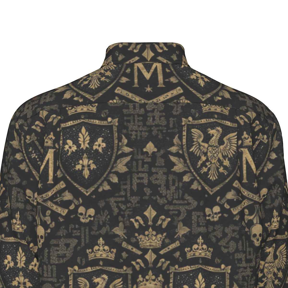 MUNSIEUR All-Over Print Men's Long Sleeve Tee