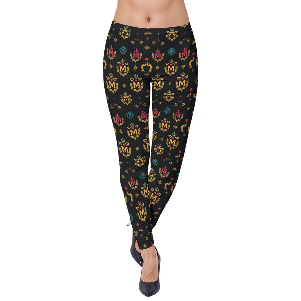Munsieur All-Over Print Women's High-Stretch Cotton Leggings