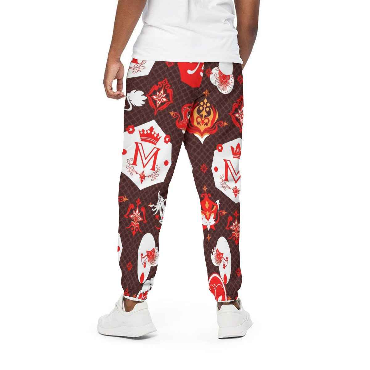 Men's 310GSM All-Over Print Joggers – Heavyweight Cotton | MUNSIEUR