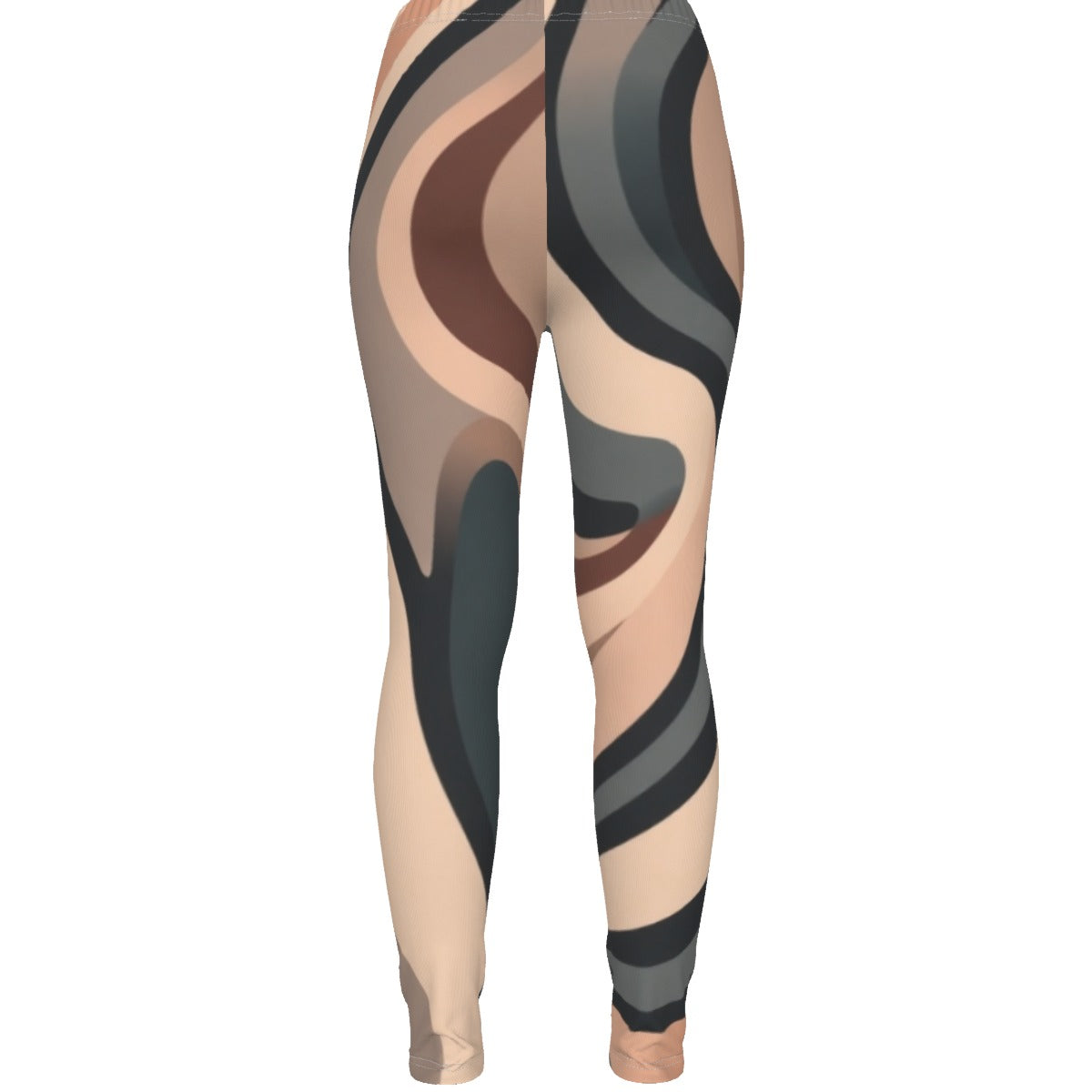 MUNSIEUR All-Over Print Women's Ripped Leggings