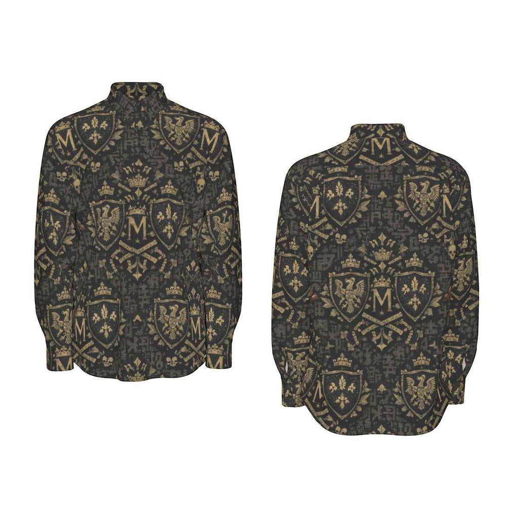 MUNSIEUR All-Over Print Men's Long Sleeve Tee