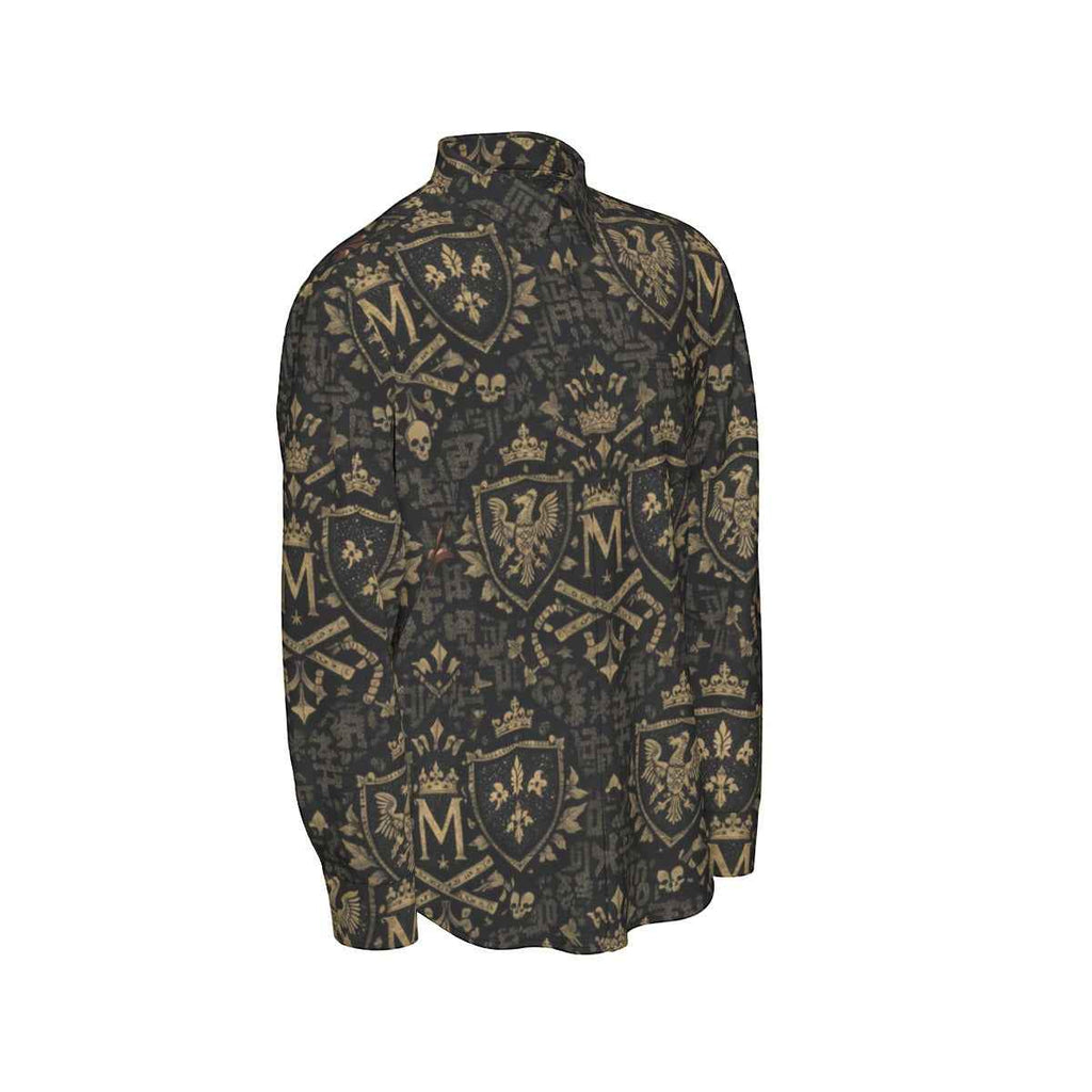 MUNSIEUR All-Over Print Men's Long Sleeve Tee