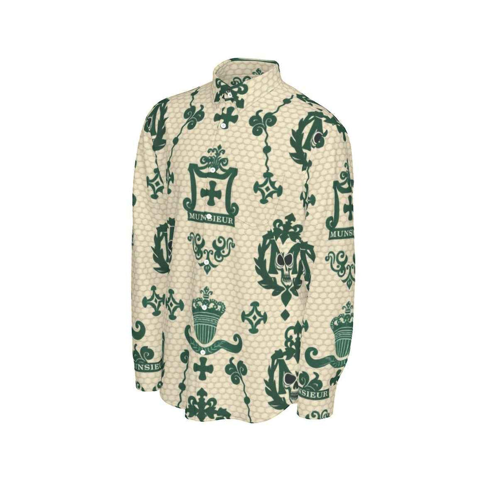 MUNSIEUR All-Over Print Men's Long Sleeve Tee