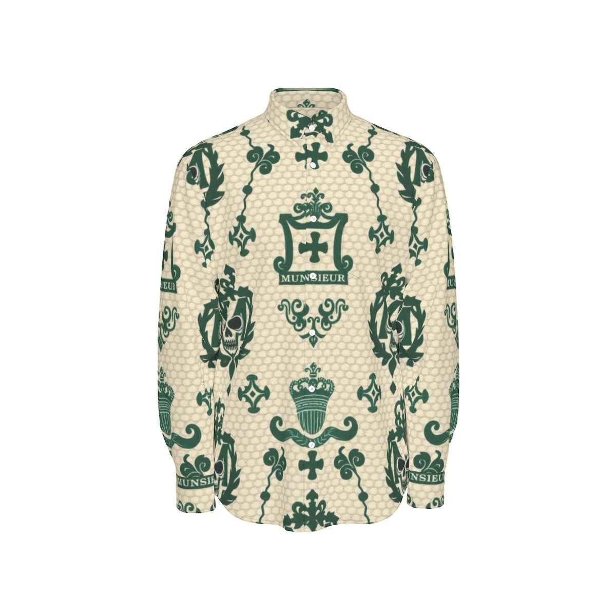 MUNSIEUR All-Over Print Men's Long Sleeve Tee