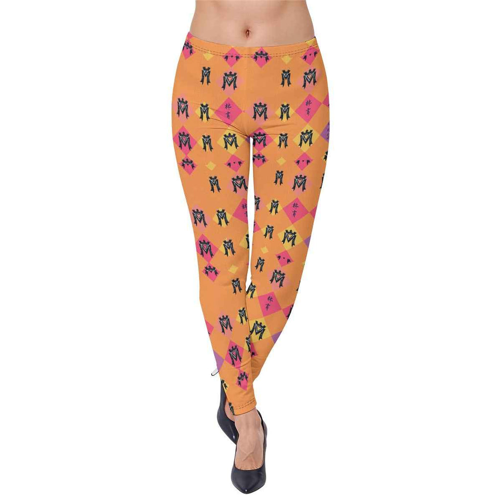 MUNSIEUR All-Over Print Women's High-Stretch Leggings