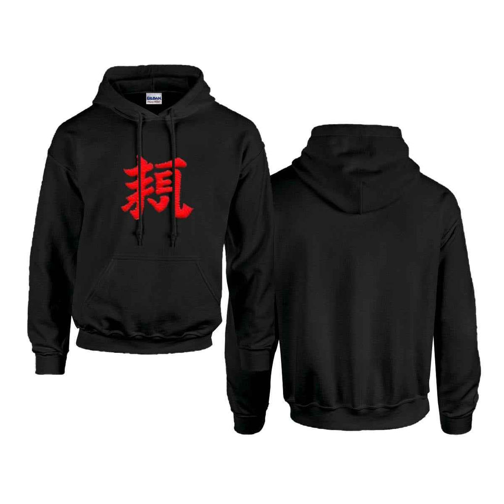 MUNSIEUR Men's Hoodie "The M" Printed in USA |Gildan 18500 Double DTF