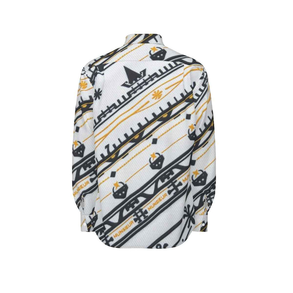 MUNSIEUR All-Over Print Men's Long Sleeve Tee