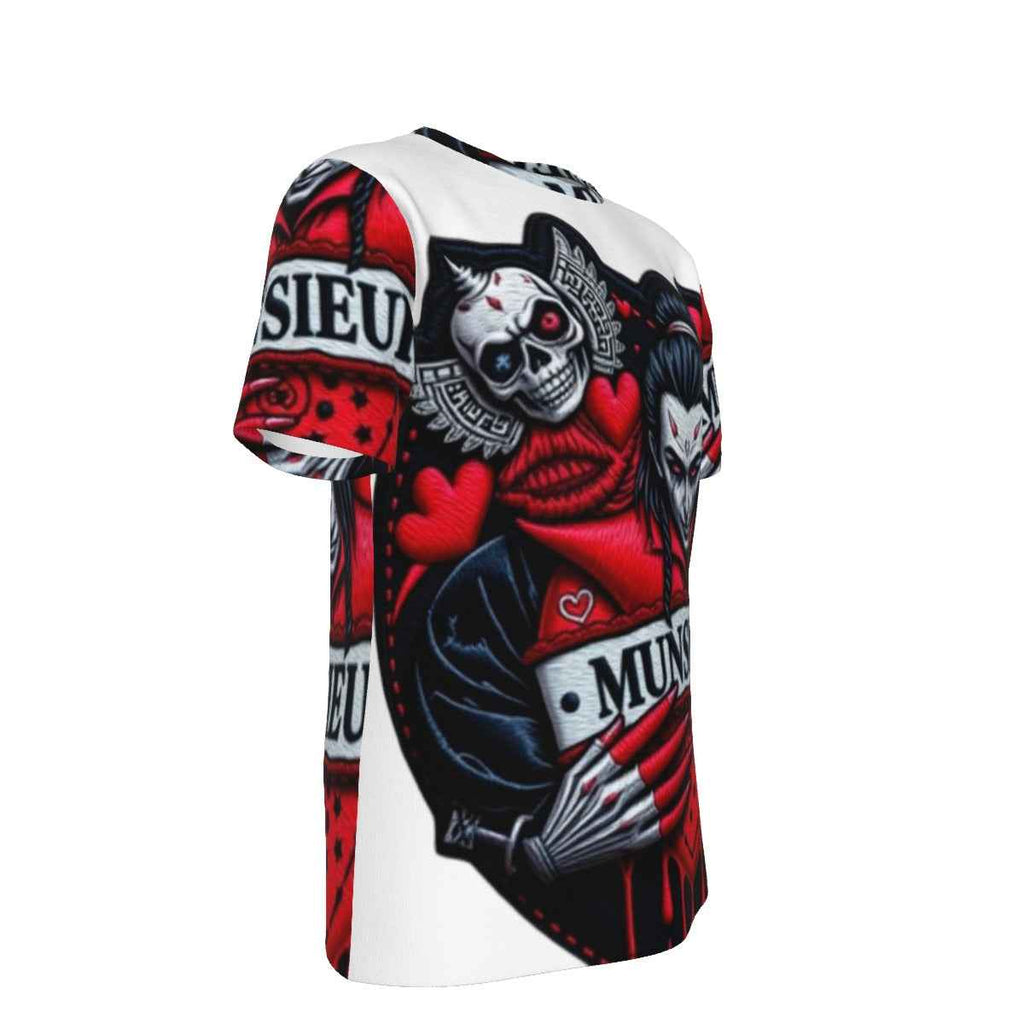 MUNSIEUR All-Over Print Men's Tee Valentine's Day Collection New Arrivals