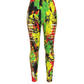 MUNSIEUR All-Over Print Women's Ripped Leggings