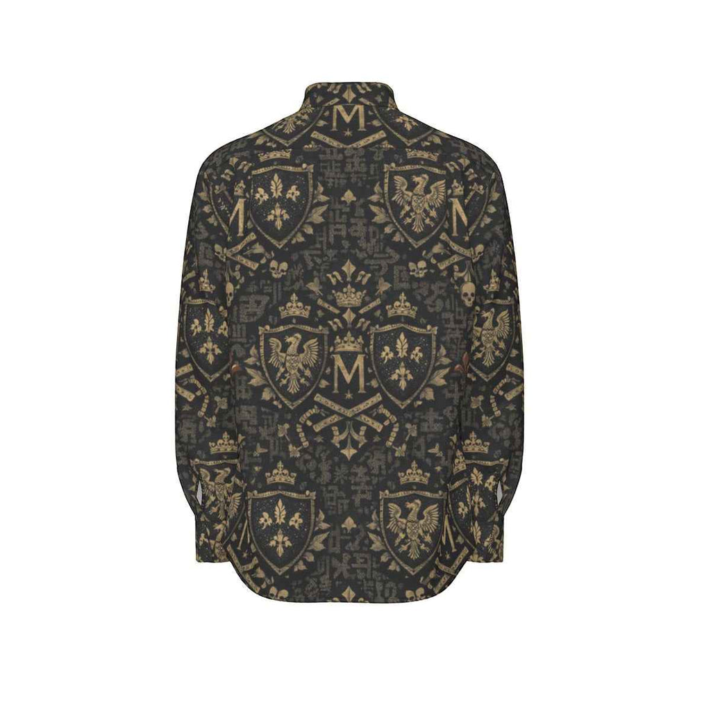 MUNSIEUR All-Over Print Men's Long Sleeve Tee
